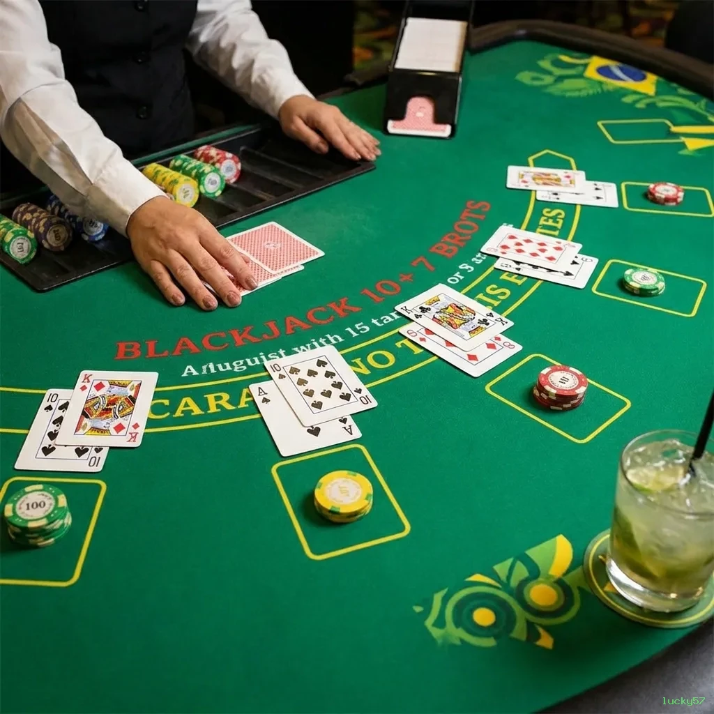Imagem promocional da lucky57 mostrando a plataforma e suas vantagens