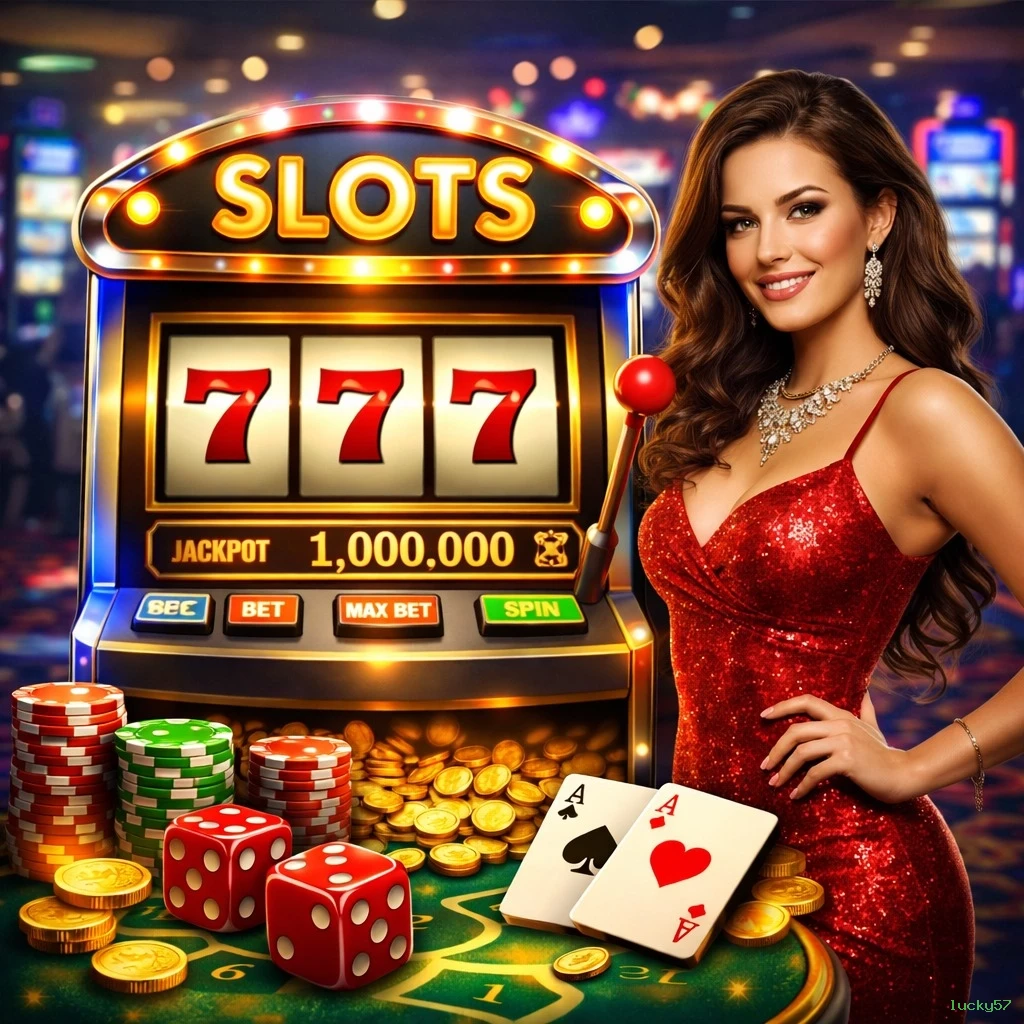 Slots online da lucky57 com jackpots progressivos